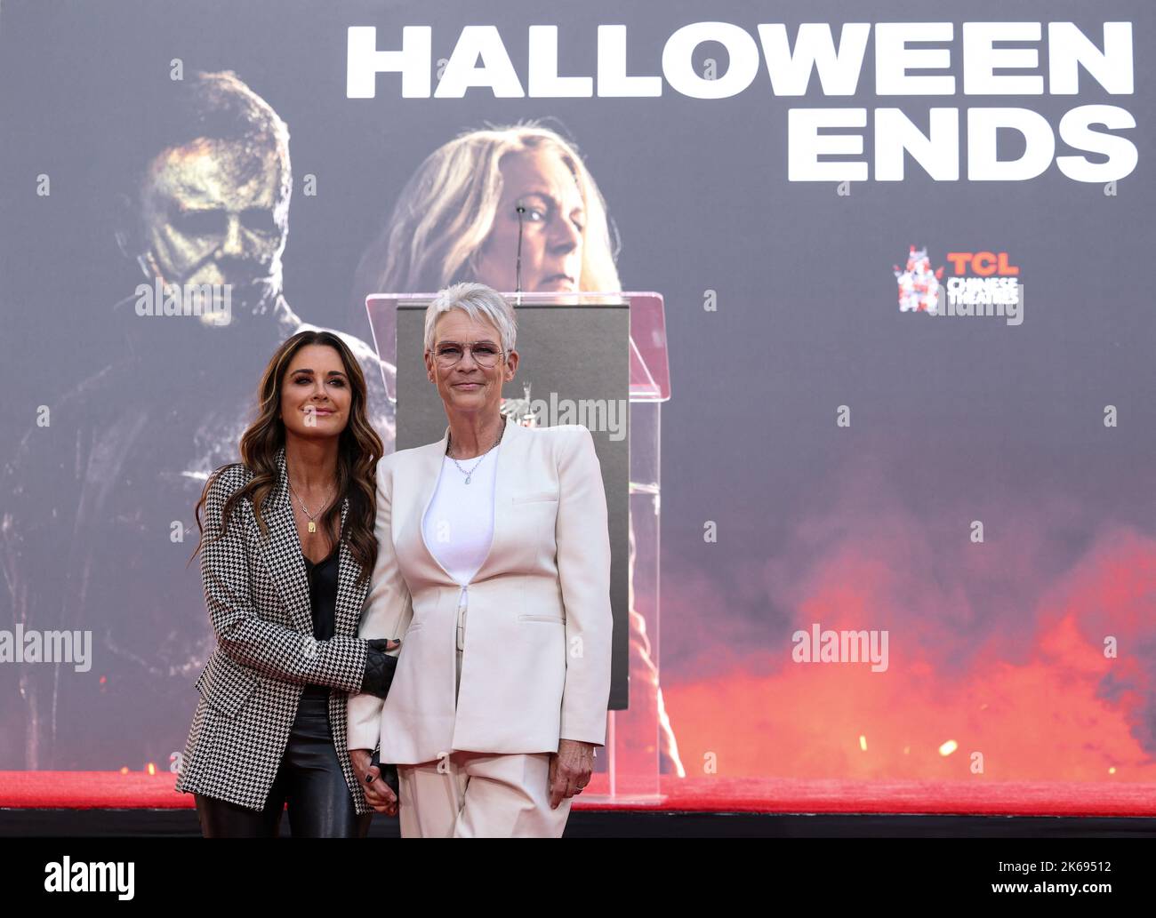 Kyle richards jamie lee curtis hires stock photography and images Alamy