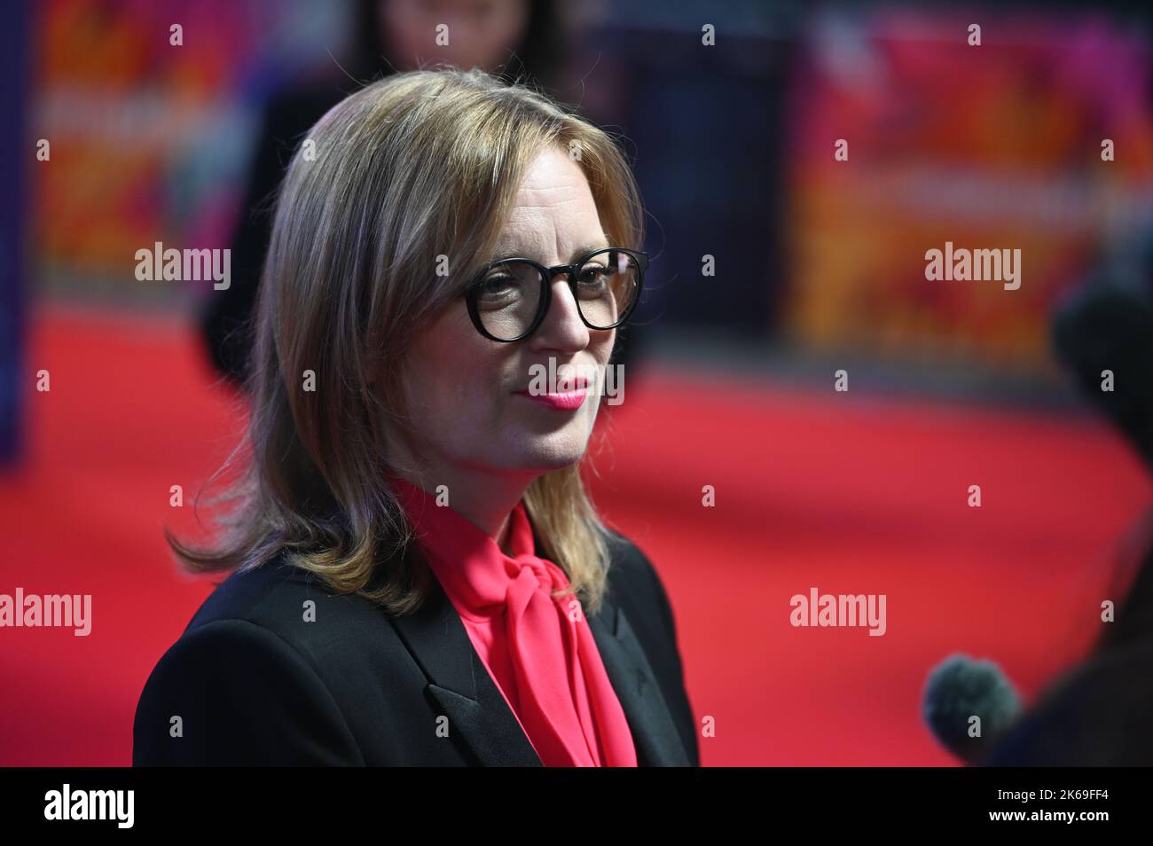 London, UK. 12th Oct, 2022. Director-Screenwriter Sarah Polley arrive at the Women Talking - UK Premiere - BFI London Film Festival on 12 October 2022, England, London, UK. Credit: See Li/Picture Capital/Alamy Live News Stock Photo
