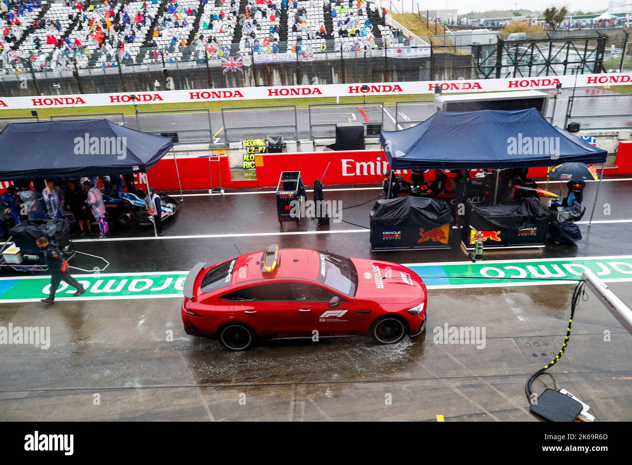Suzuka, Japan. 9th Oct, 2022. F1 Medical Car, MercedesAMG GT 63 S
