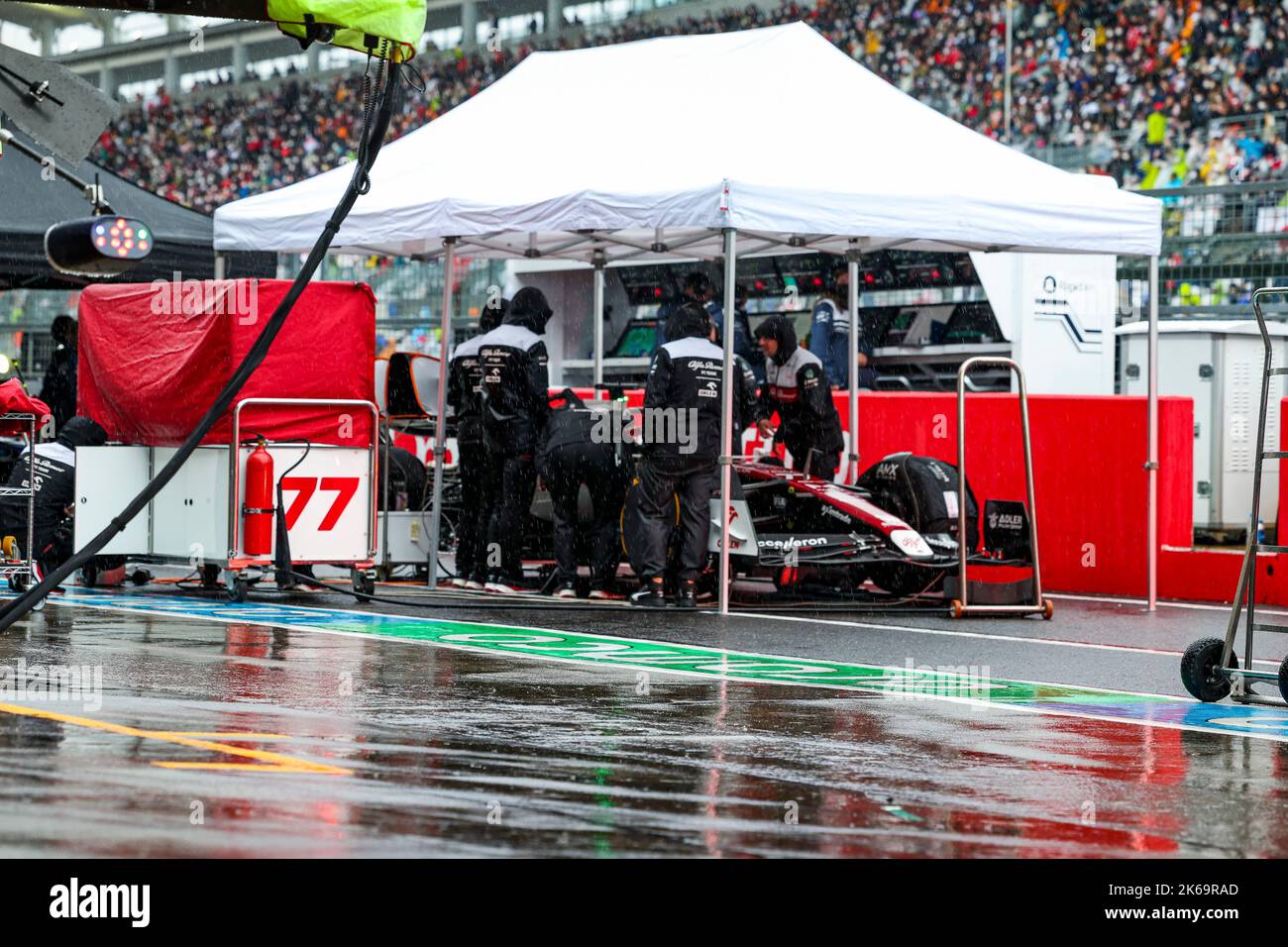 Suzuka, Japan. 9th Oct, 2022. 77 Valtteri Bottas (FIN, Alfa Romeo F1