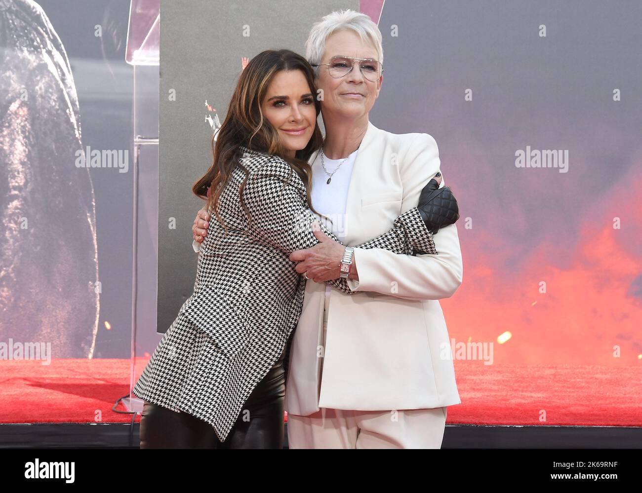 Los Angeles, USA. 12th Oct, 2022. (LR) Kyle Richards and Jamie Lee