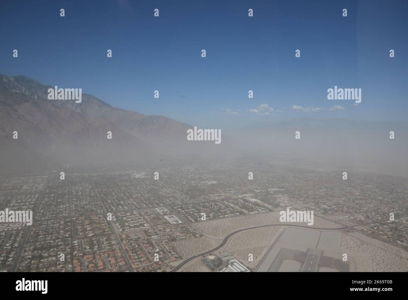 Palm Springs, California, USA. 7th Oct, 2022. A very powerful Haboob