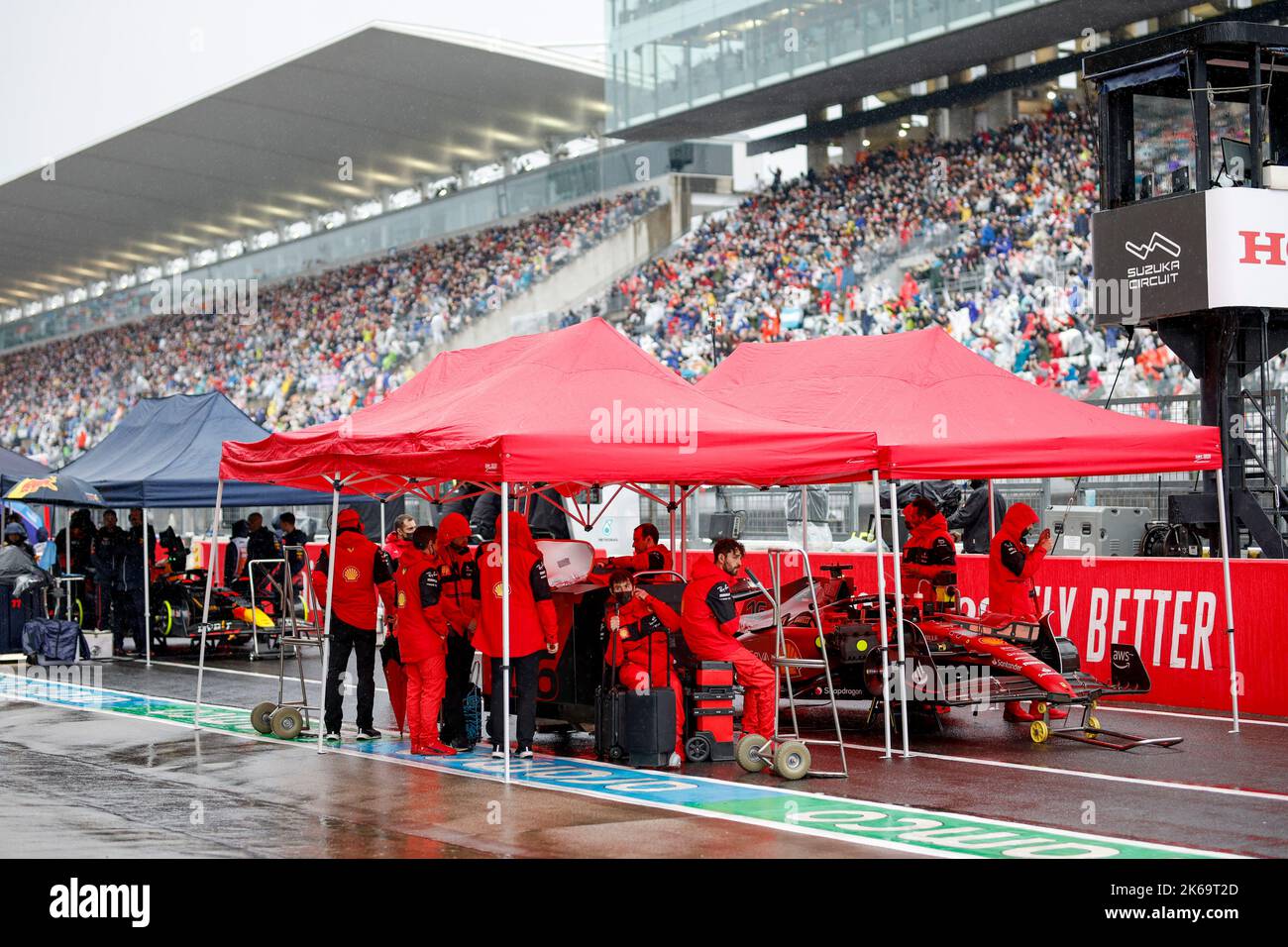 Suzuka, Japan. 9th Oct, 2022. 16 Charles Leclerc (MCO, Scuderia