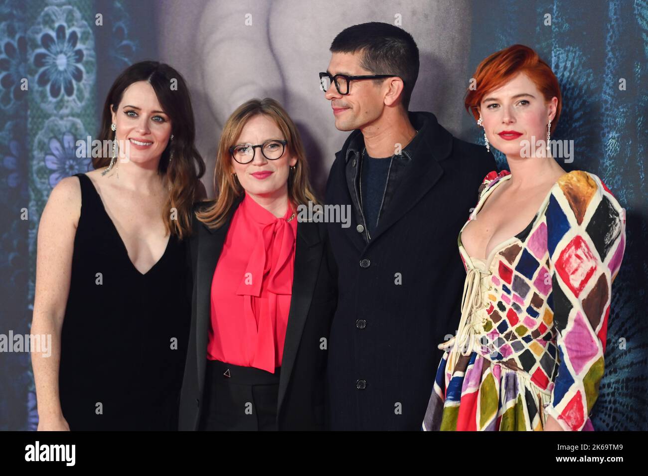 London, UK. 12th Oct, 2022. Claire Foy, Sarah Polley, Ben Whishaw, Jessie Buckley arrive at the Women Talking - UK Premiere - BFI London Film Festival on 12 October 2022, England, London, UK. Credit: See Li/Picture Capital/Alamy Live News Stock Photo