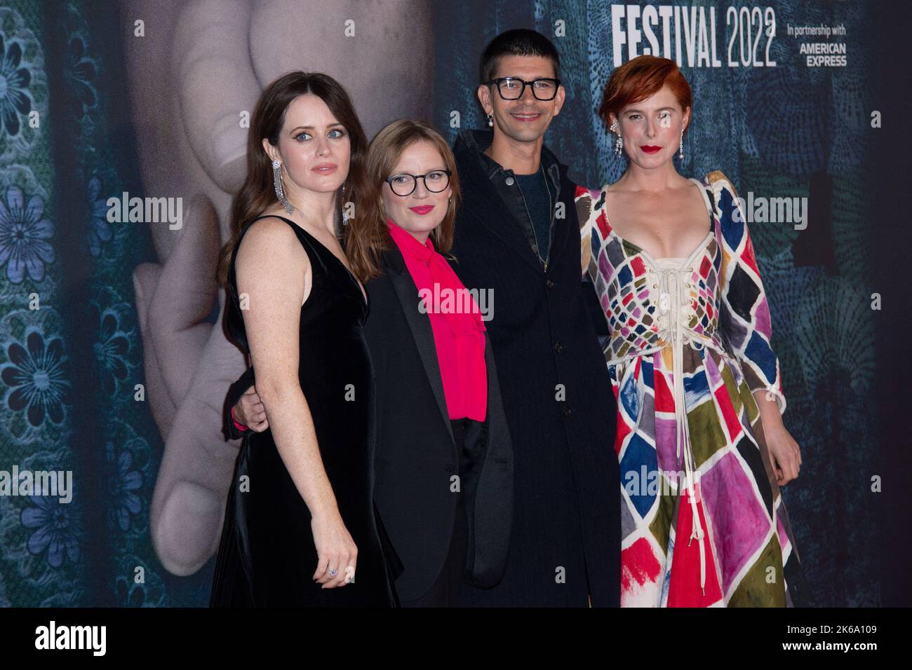 Claire Foy, Sarah Polley, Ben Whishaw and Jessie Buckley attending the Women Talking Premiere as part of the 66th BFI London Film Festival in Paris, France on October 12, 2022. Photo by Aurore Marechal/ABACAPRESS.COM Stock Photo