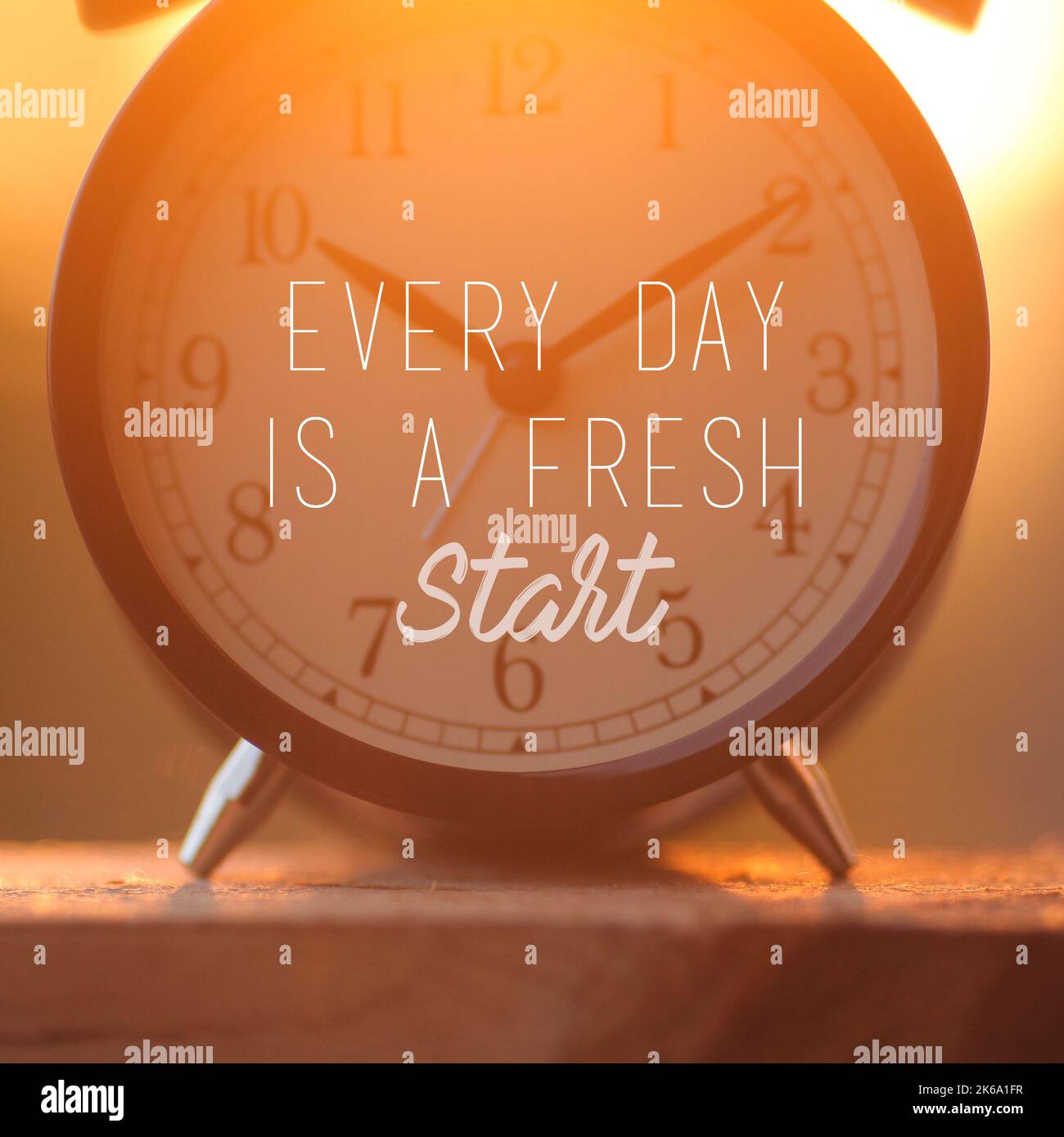 Alarm clock inspirational quotes hi-res stock photography and images ...