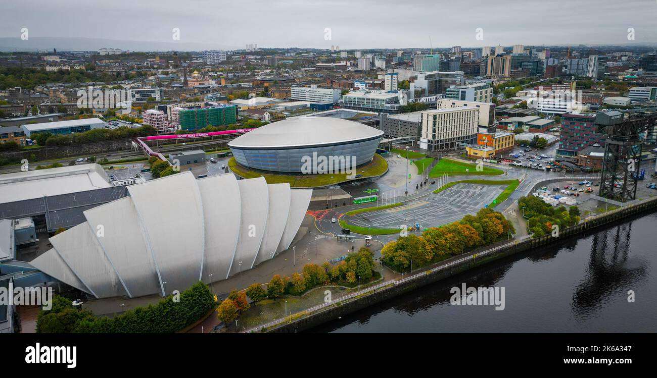 Scottish Event Campus in Glasgow Stock Photo Alamy