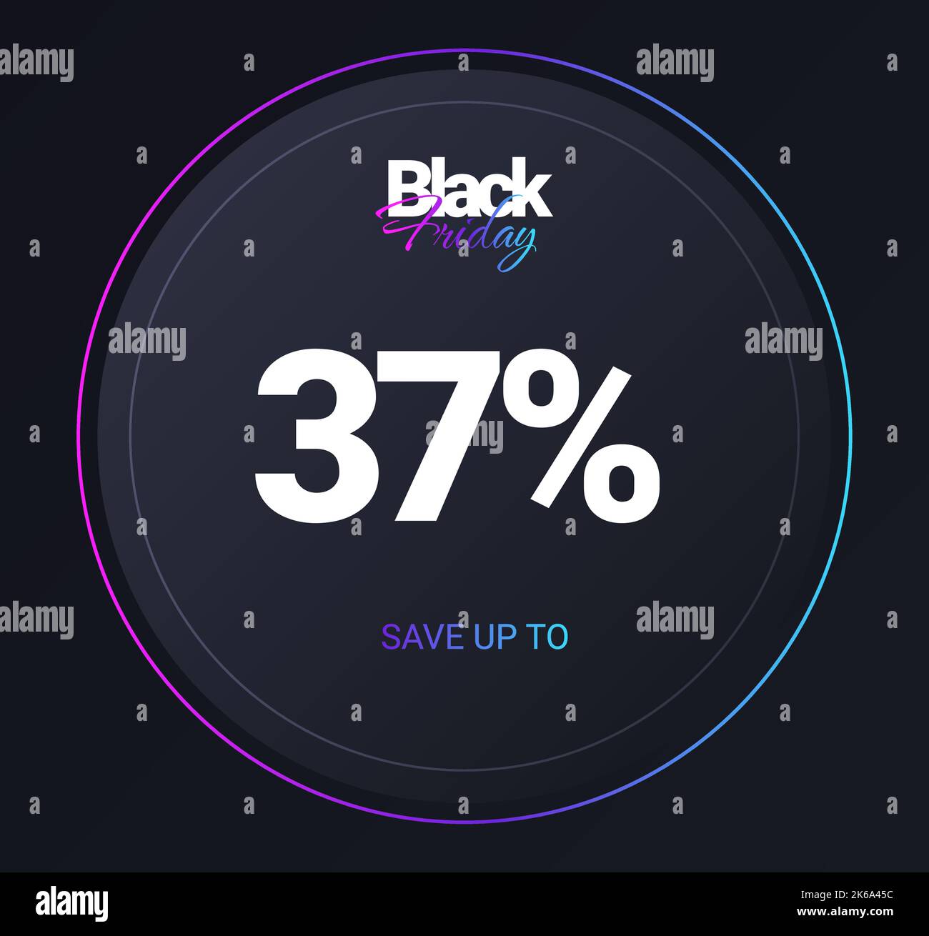 Discount 37 percent concept Stock Vector Image & Art - Alamy