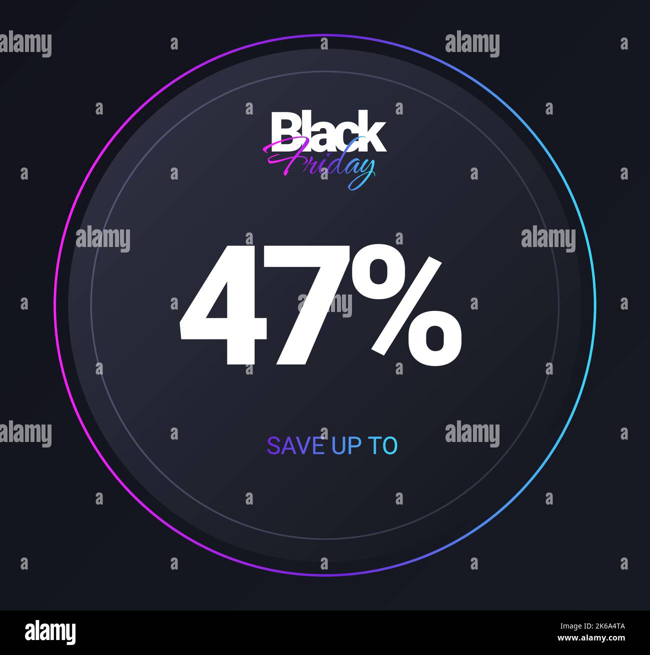 Discount 47 percent concept Stock Vector Image & Art - Alamy