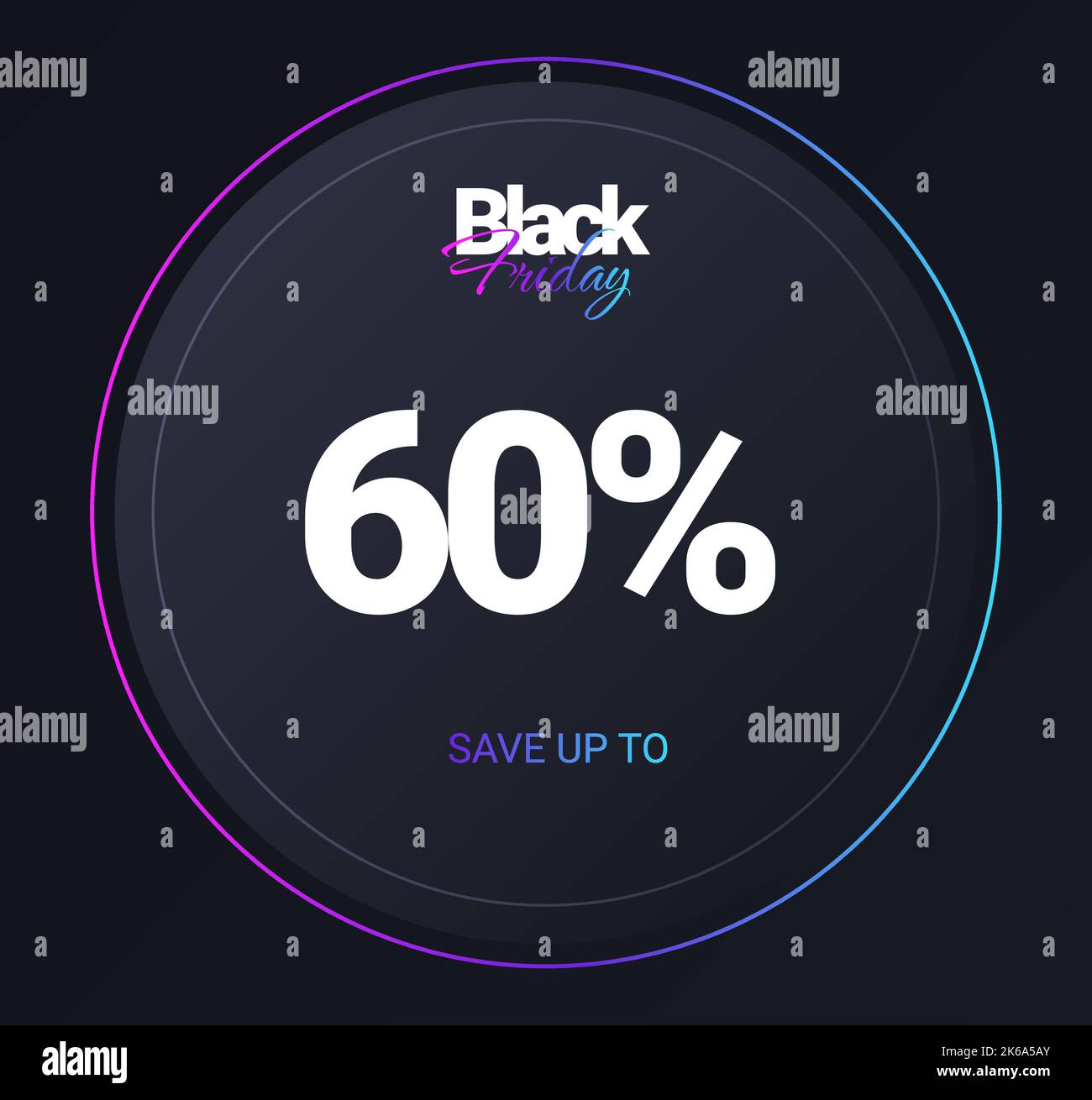 Discount 60 percent concept Stock Vector Image & Art - Alamy
