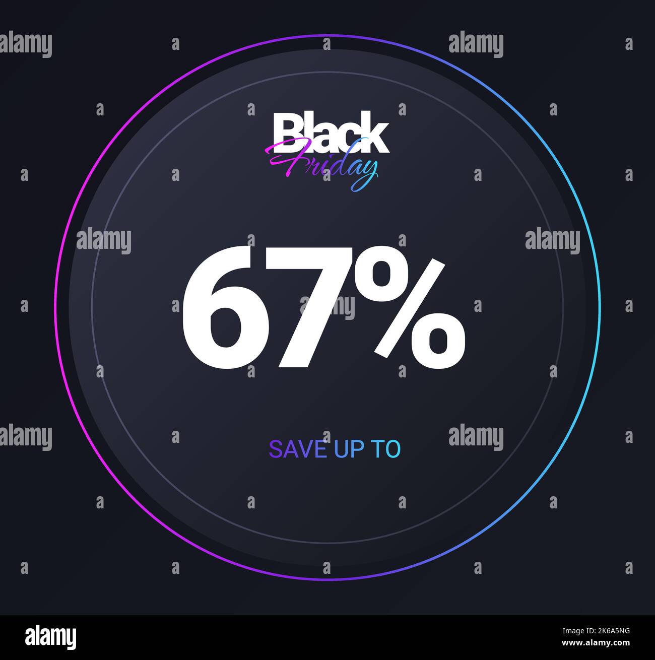 Discount 67 percent concept Stock Vector Image & Art - Alamy