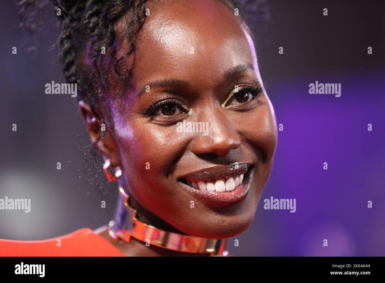 Anna Diop attends 'Nanny' special presentation during 66th BFI London ...