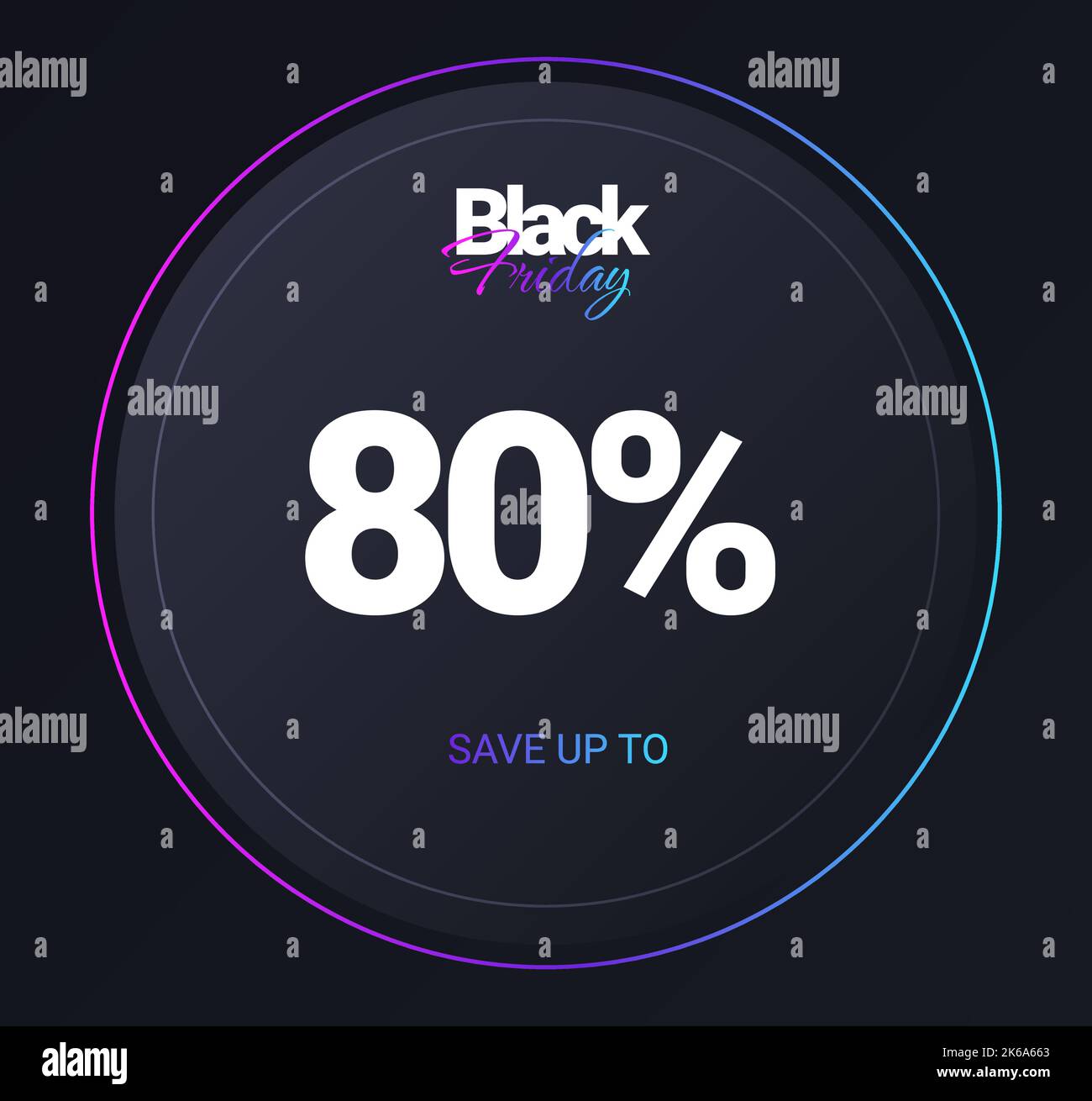 Discount 80 Percent Concept Stock Vector Image Art Alamy