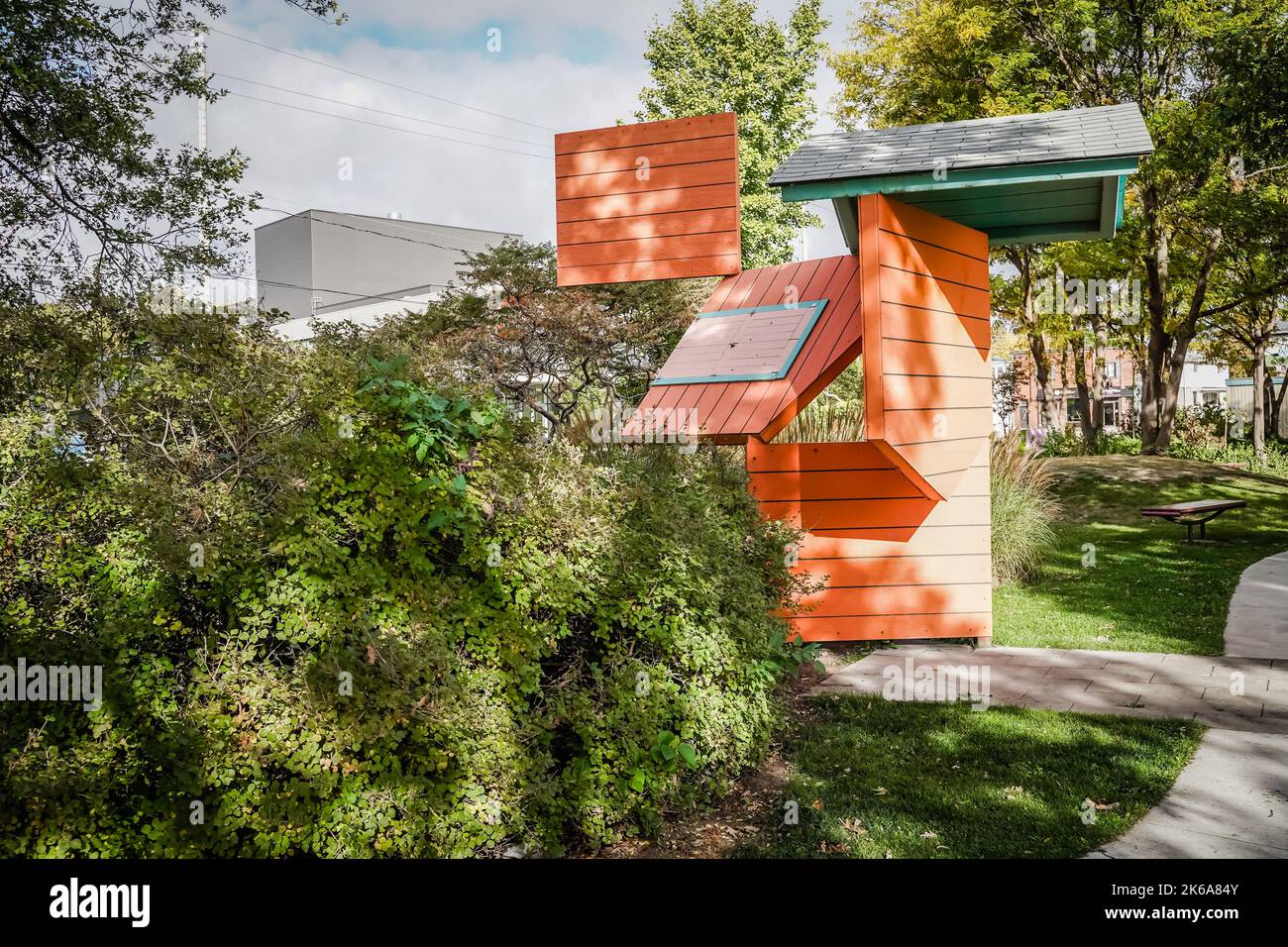 Cambridge sculpture garden cambridge ontario canada stock photo alamy