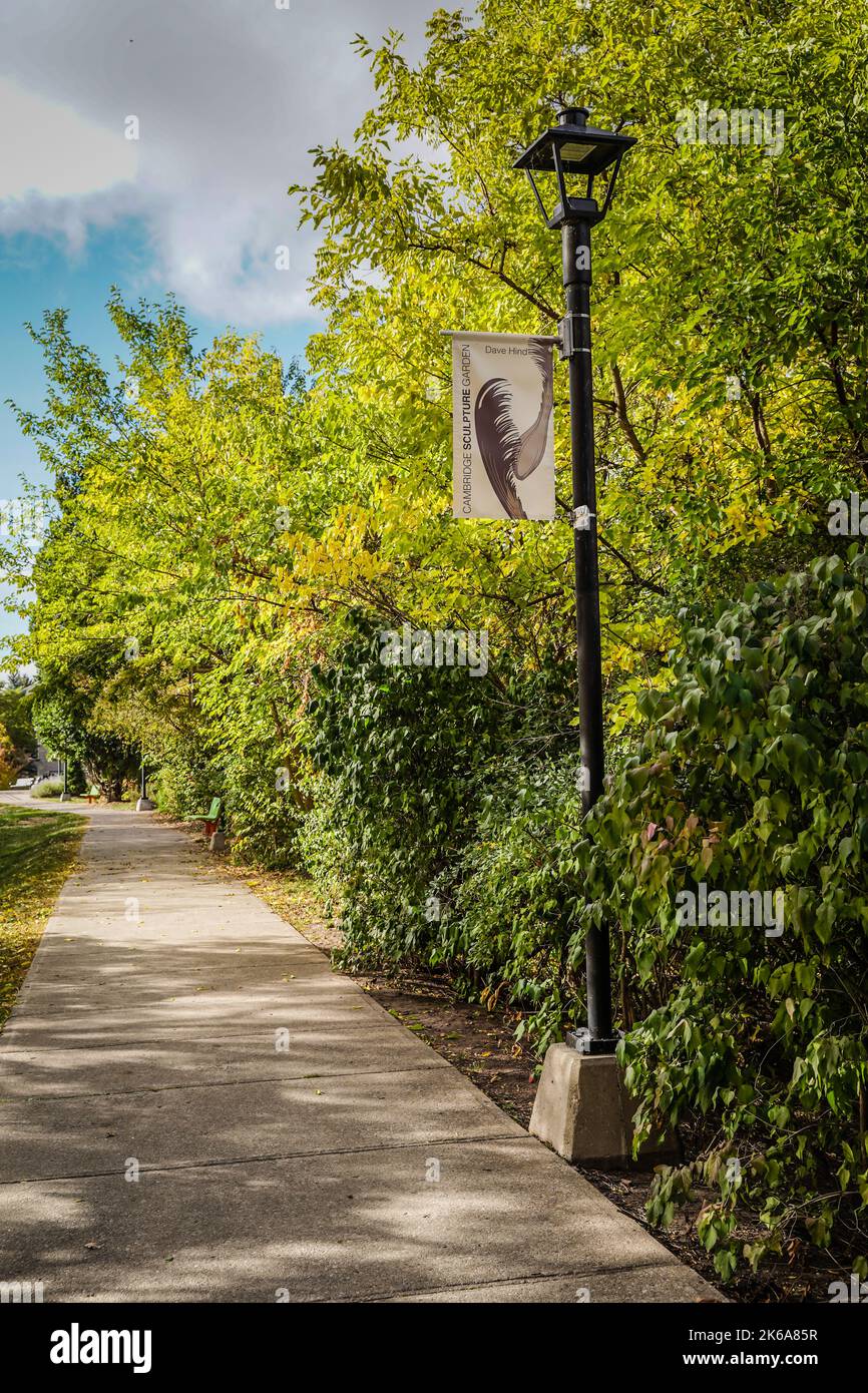 Cambridge sculpture garden cambridge ontario canada stock photo alamy