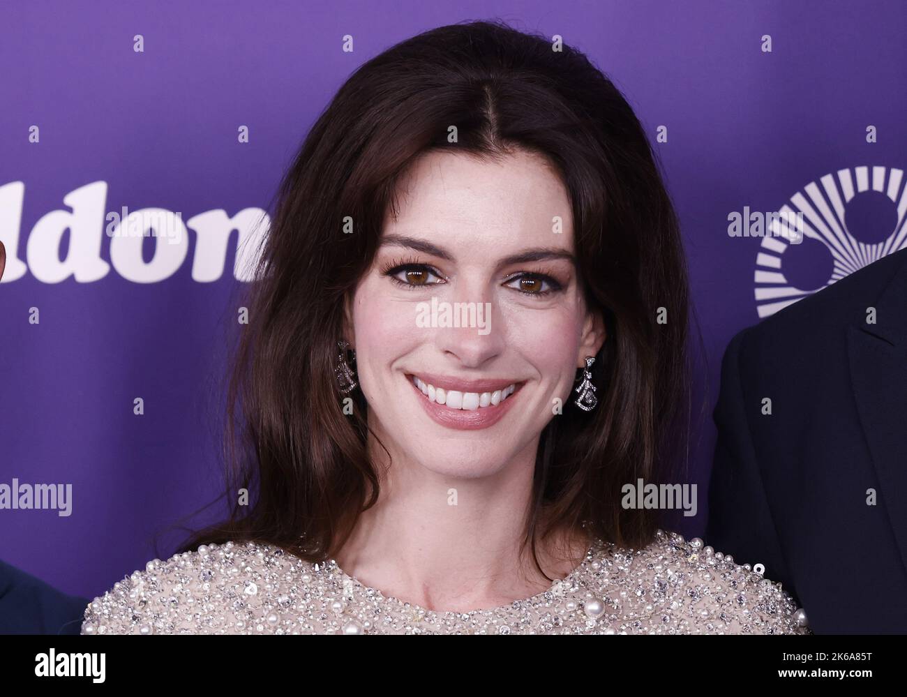 new-york-united-states-12th-oct-2022-anne-hathaway-arrives-at-the