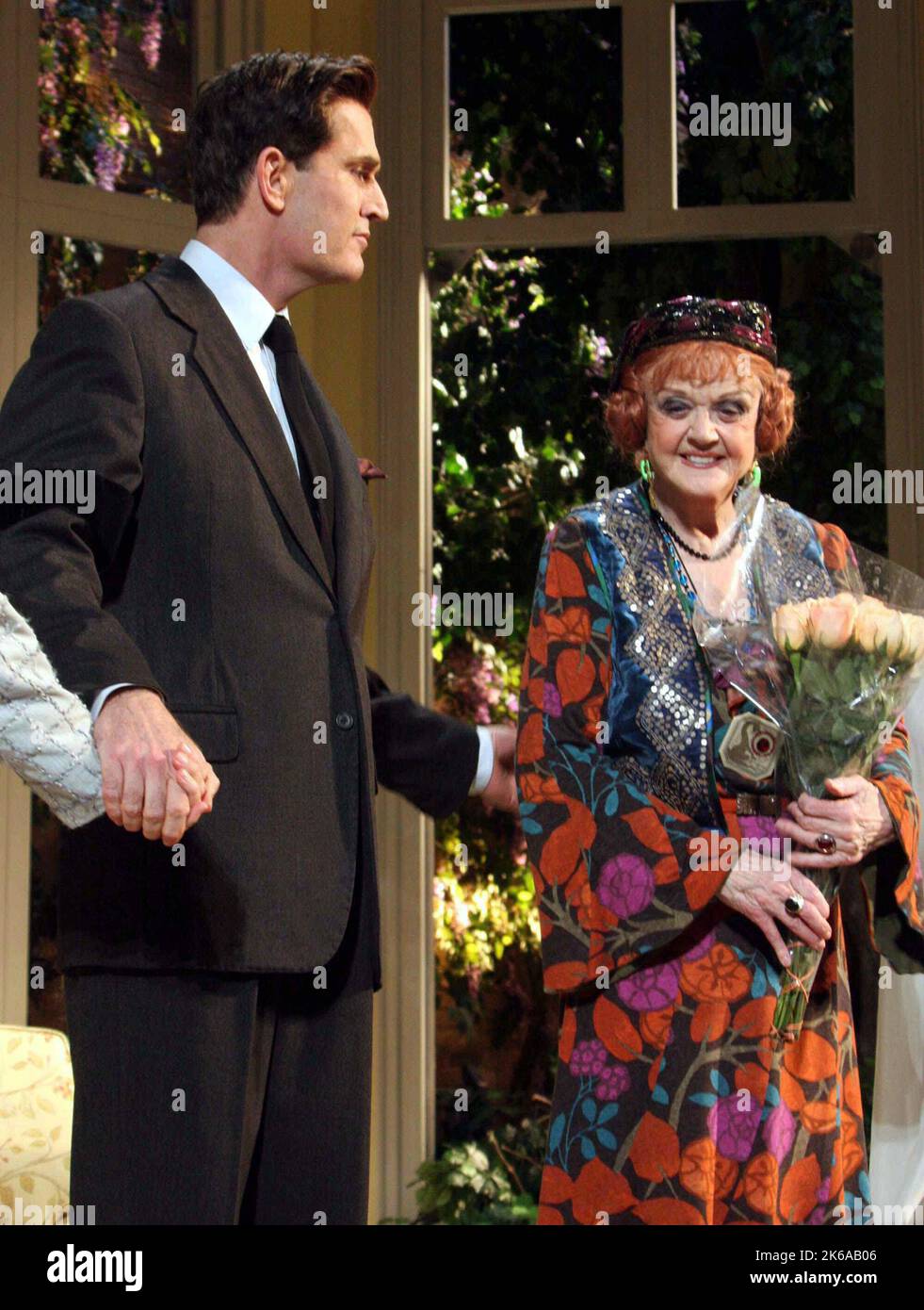 Rupert Everett and Angela Lansbury curtain call on the opening night of ...