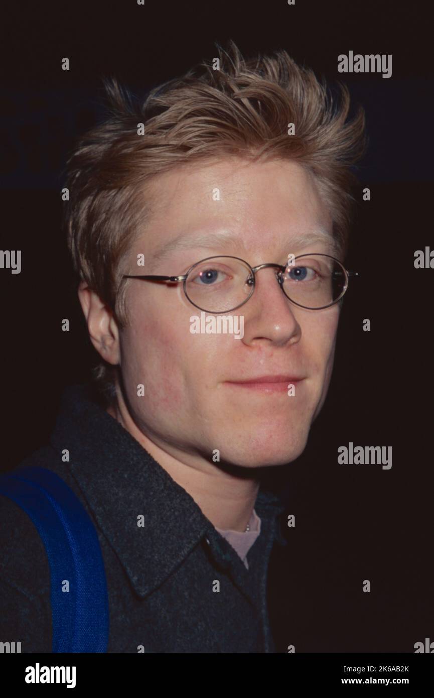 Anthony Rapp after his performance in 'Rent' at the Nederlander Theatre in New York City on May 14, 1996.  Photo Credit: Henry McGee/MediaPunch Stock Photo
