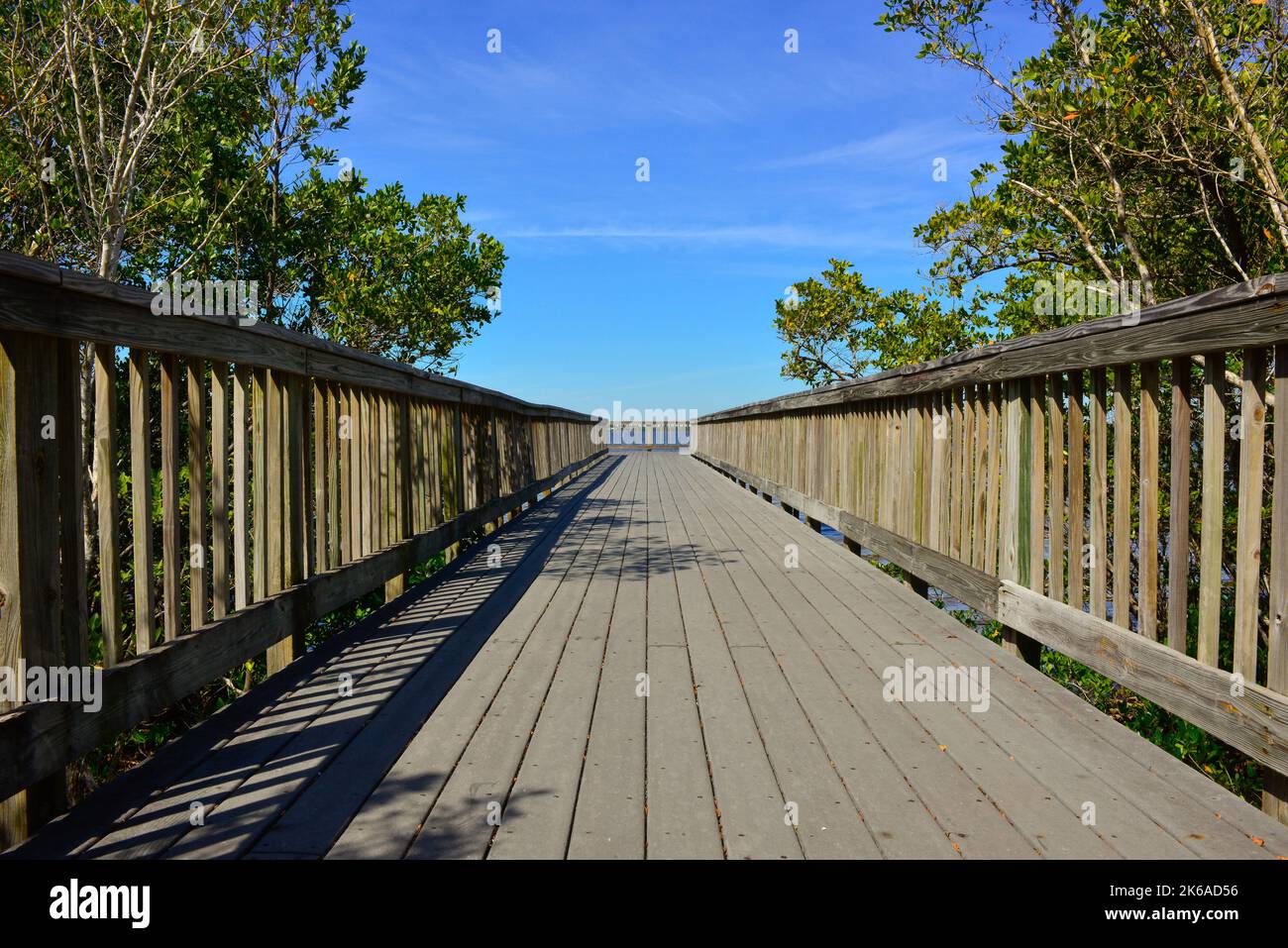 View across the Peace River between Port Charlotte and Punta Gorda