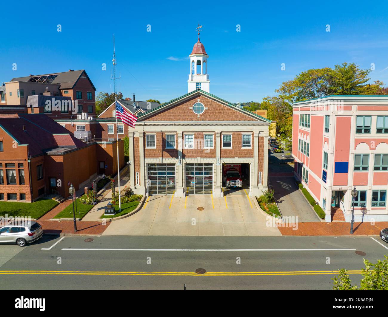 Winchester Fire Department headquarter at 32 Mt Vernon Street in