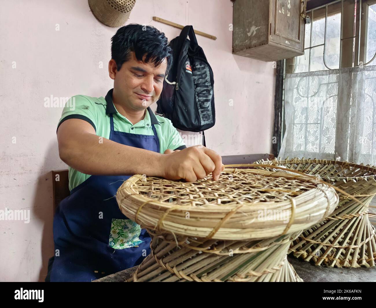 Bamboo handicrafts of india hires stock photography and images Alamy