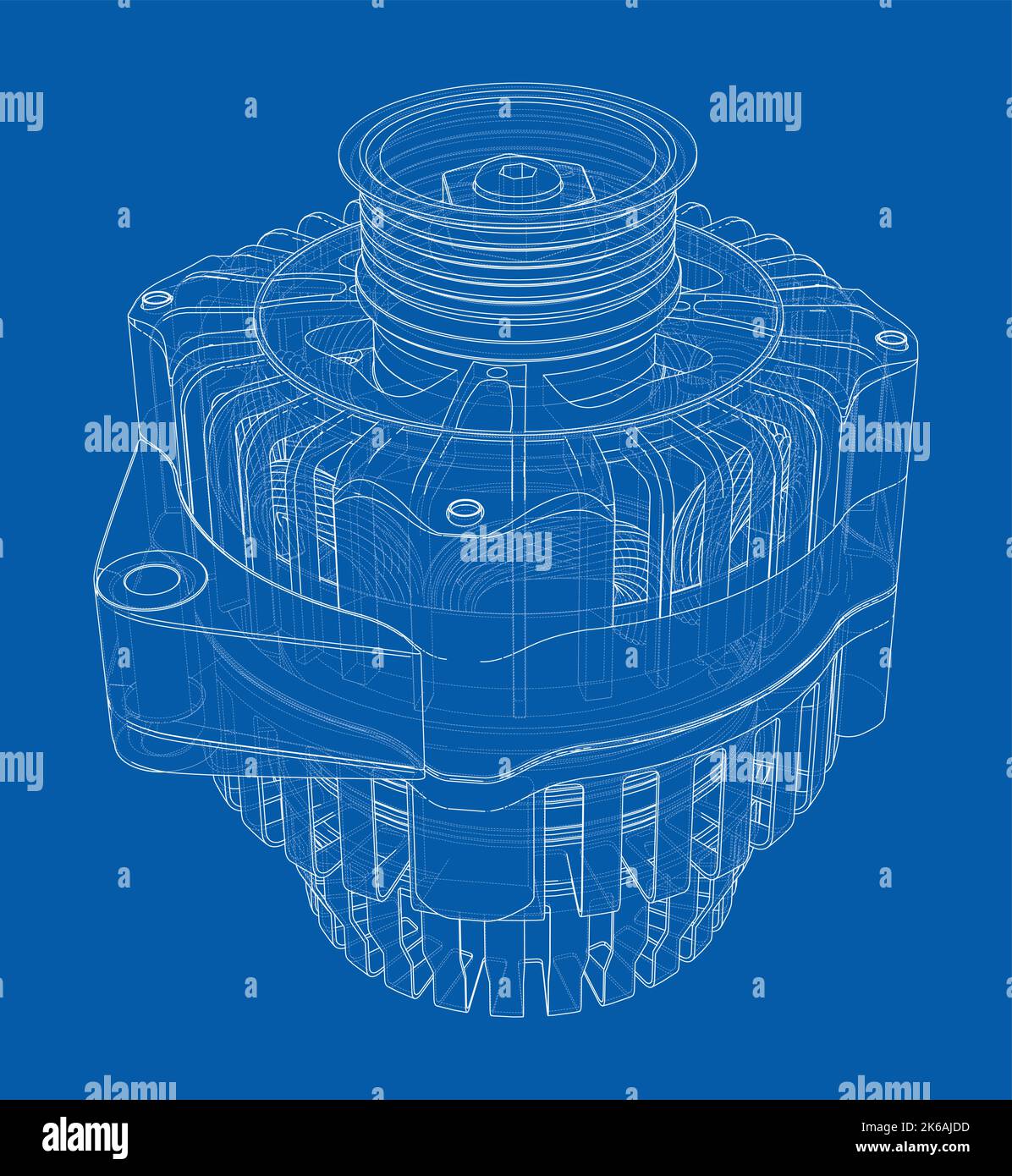 Car generator. Vector Stock Vector Image & Art Alamy