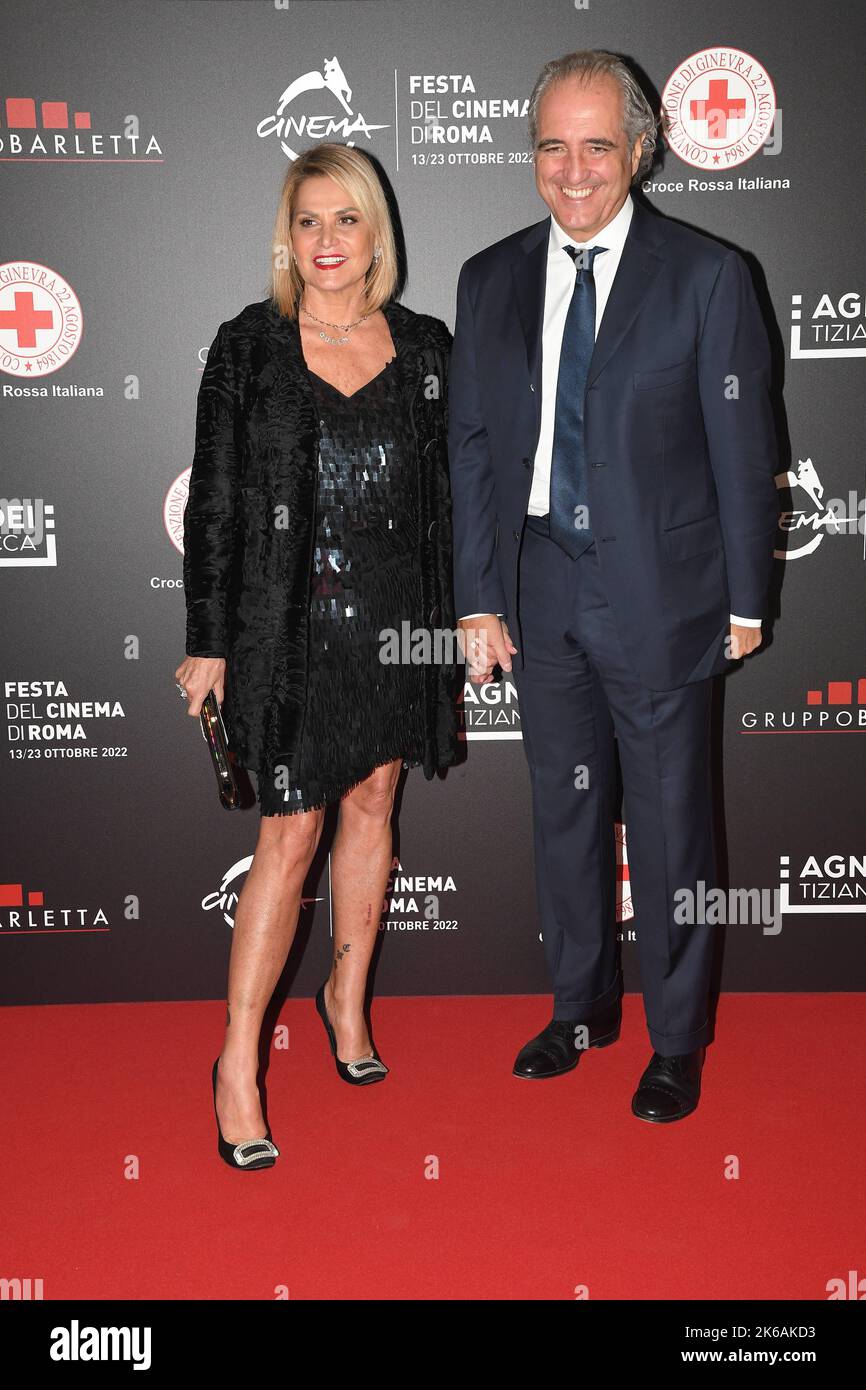 Rome, Italy. 12th Oct, 2022. Rome, Villa Miani Charity Gala Dinner for ...