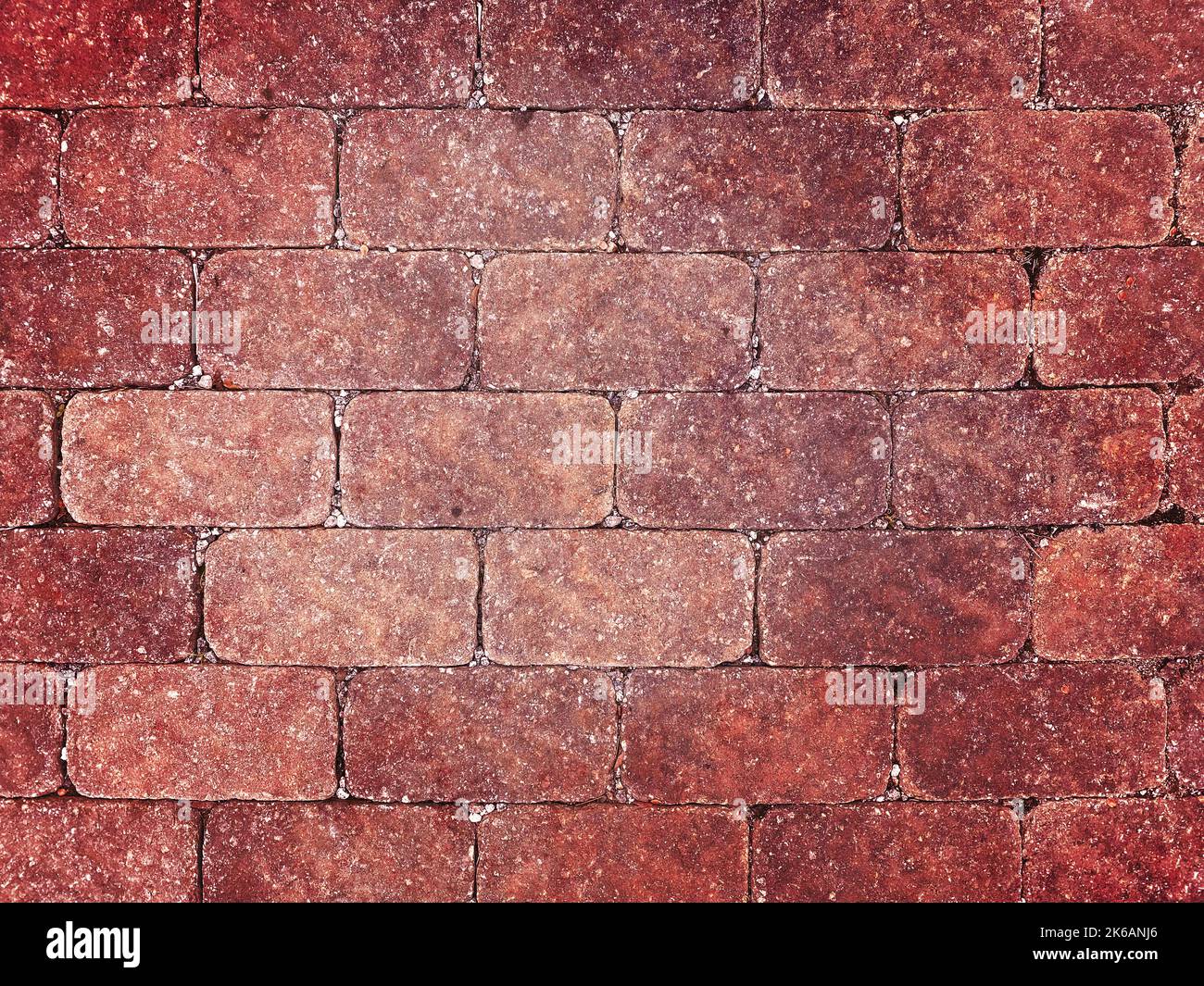 a red brick blocks old cobblestone paver vintage retro street road path