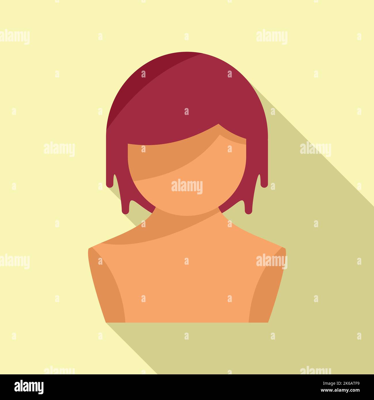 Premium Vector  Anime manga hairstyles. set isolated wig a hair.