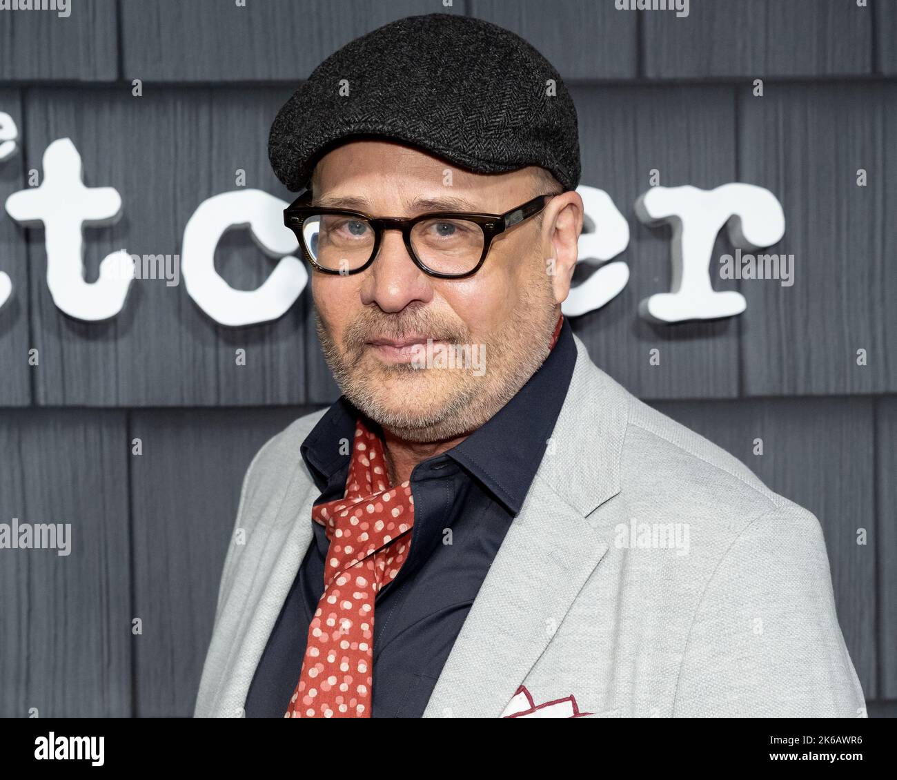 New York, USA. 12th Oct, 2022. Terry Kinney attends the world premiere of “The Watcher” at The Paris Theater in New York, New York, on Oct. 12, 2022. (Photo by Gabriele Holtermann/Sipa USA) Credit: Sipa USA/Alamy Live News Stock Photo