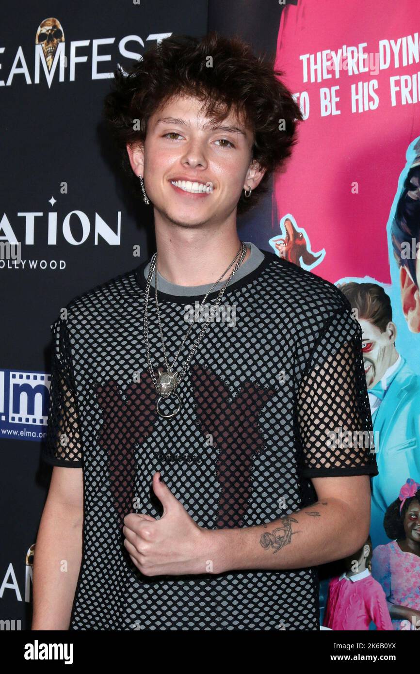 Los Angeles, CA. 12th Oct, 2022. Jacob Sartorius at arrivals for THE