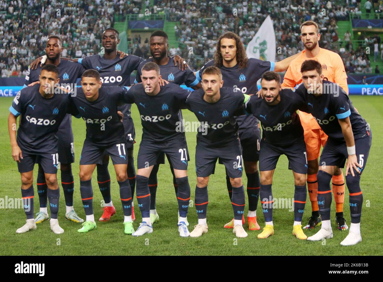 Olympique marseille team group hi-res stock photography and images - Alamy