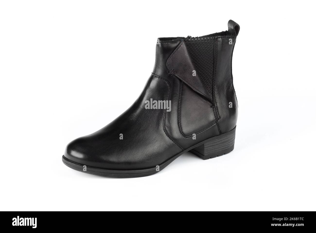 Woman ankle boots isolated on white background Stock Photo - Alamy