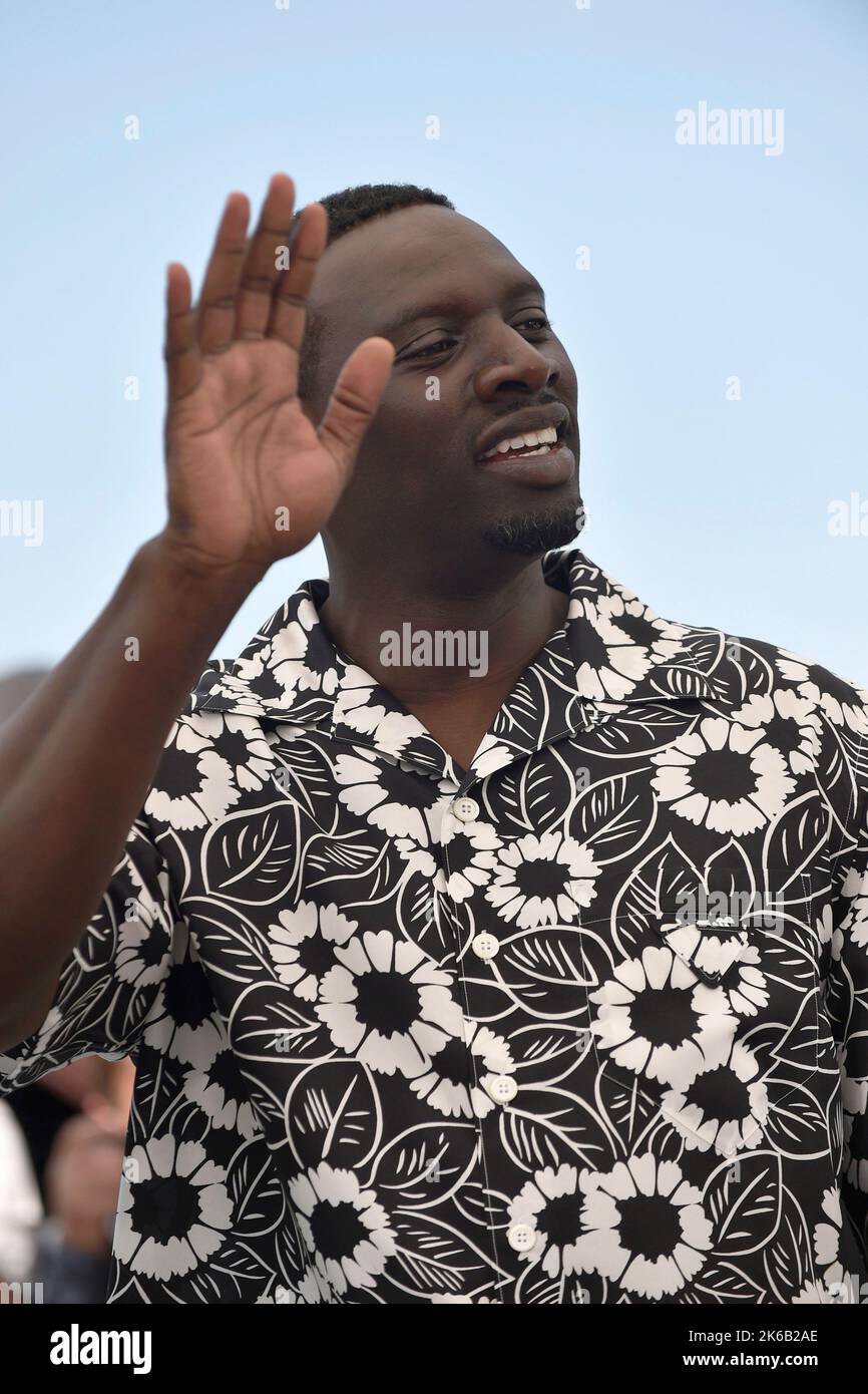 Actor Omar Sy posing during the photocall of the film “ Father and Soldier” (French “Tirailleurs
