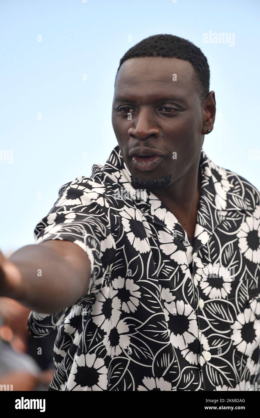 Actor Omar Sy posing during the photocall of the film “ Father and