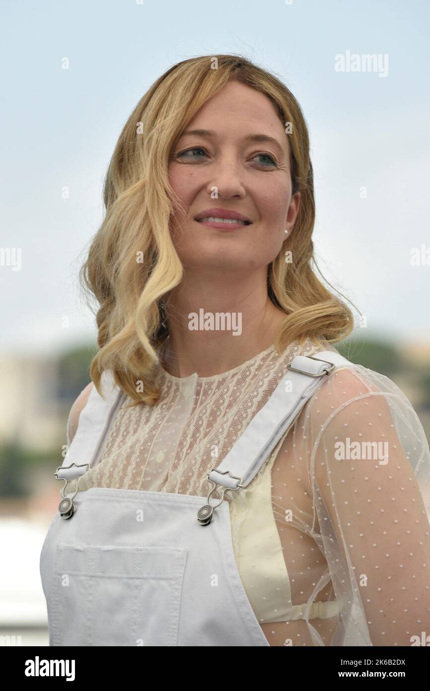 Actress Alba Rohrwacher posing during the photocall of the film “Marcel !” on the occasion of the Cannes Film Festival on May 22, 2022 Stock Photo
