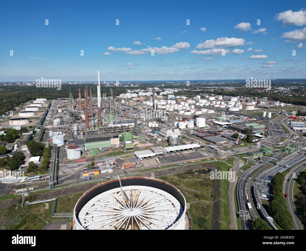 Godorf Refinery and Chemicals Park „Rheinland“, Cologne Stock Photo Alamy