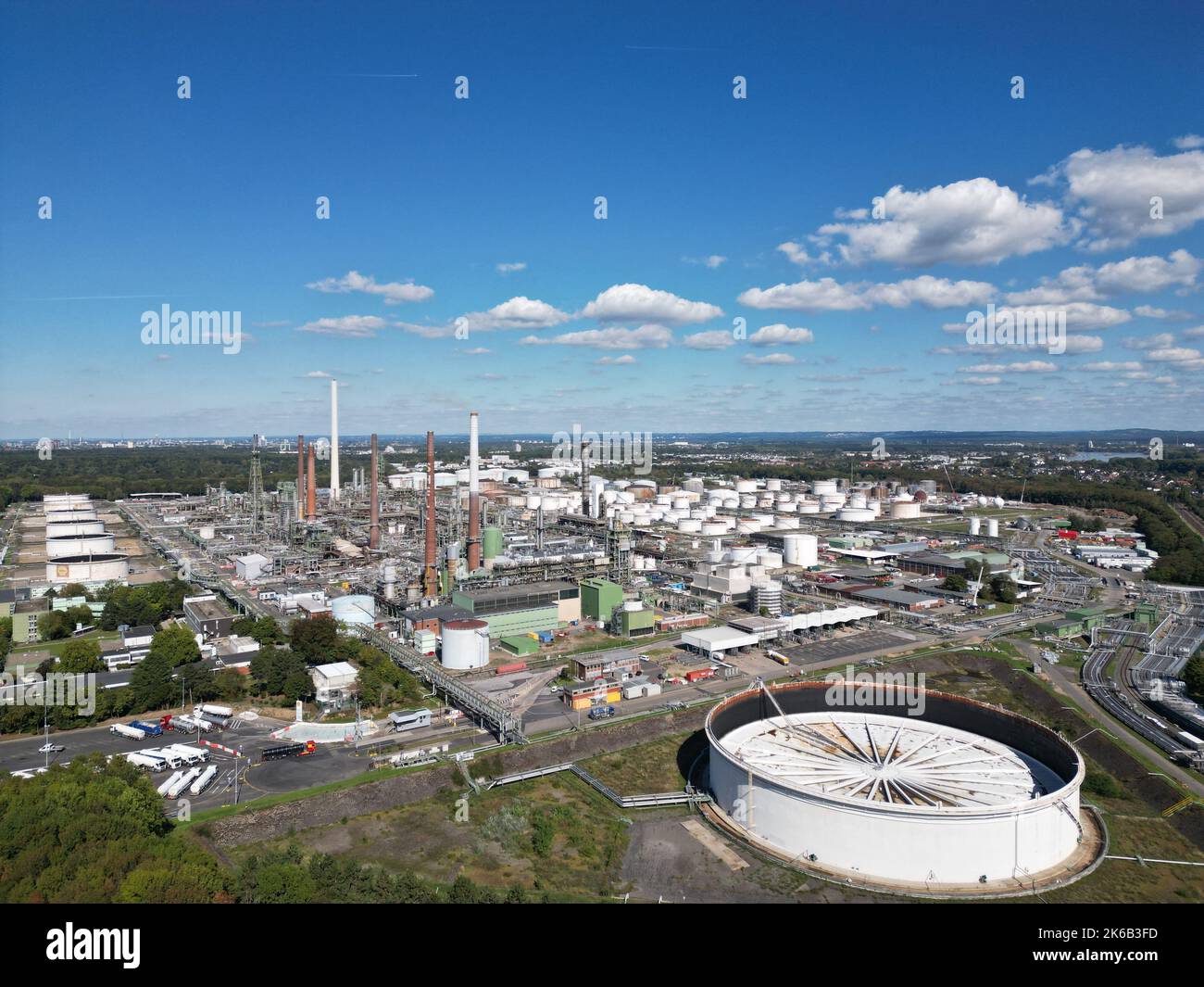 Godorf Refinery and Chemicals Park „Rheinland“, Cologne Stock Photo Alamy
