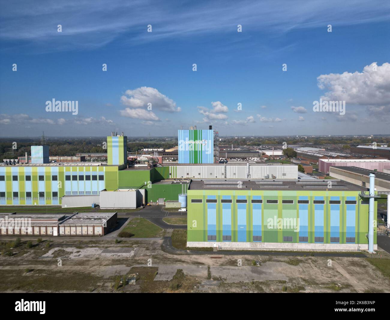 Stainless Steel Plant of Outokumpu, Krefeld Stock Photo Alamy