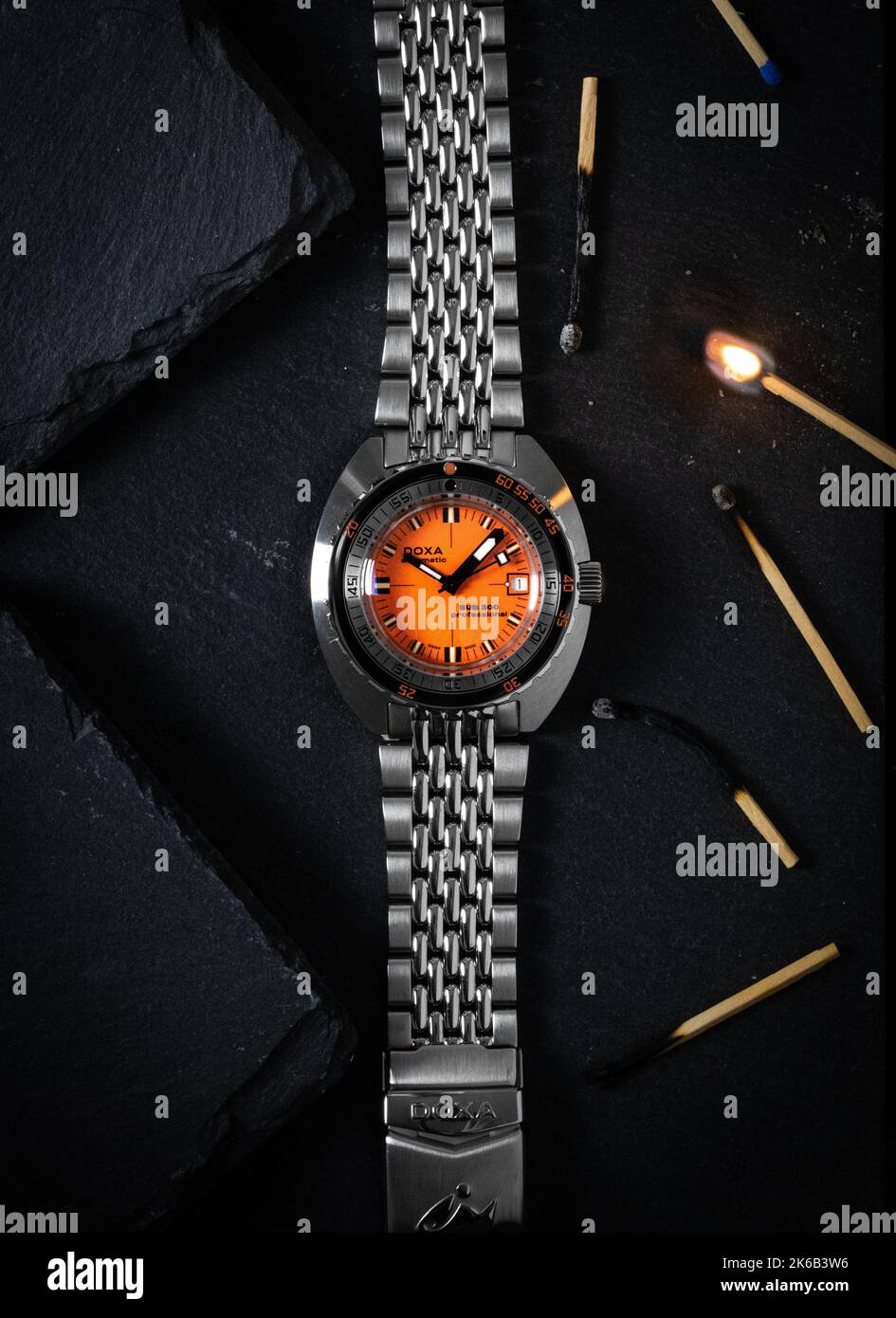 Couronne Vintage En Acier Pour Montre Doxa - Neuf, Sans étiquettes Ni Emballage D'origine