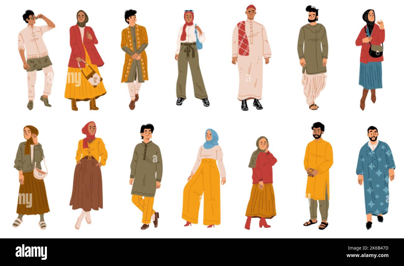 arabic people clothes