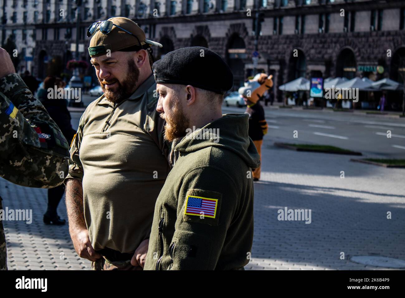 3 soldiers of the foreign legion in Ukraine, of American, Canadian and