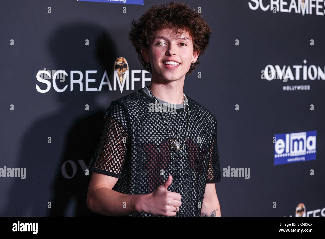 Jacob Singer/actor Hollywood, United States. 12th Oct, 2022. HOLLYWOOD, LOS ANGELES ...