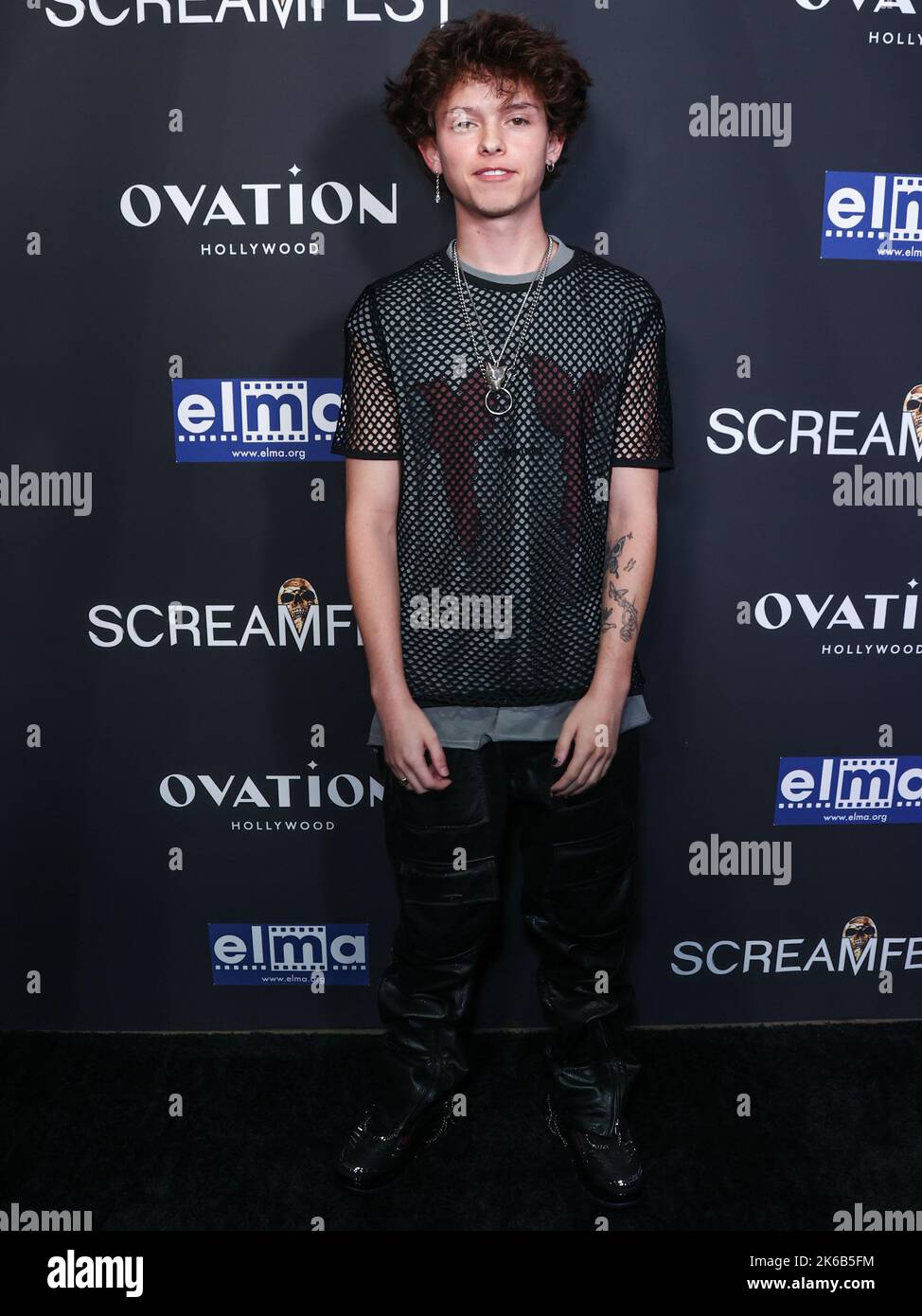 Jacob Singer/actor Hollywood, United States. 12th Oct, 2022. HOLLYWOOD, LOS ANGELES ...
