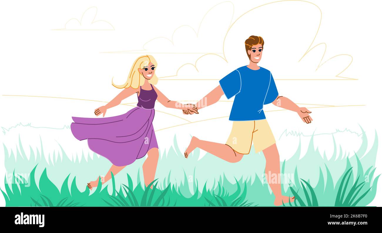couple nature vector Stock Vector Image & Art - Alamy