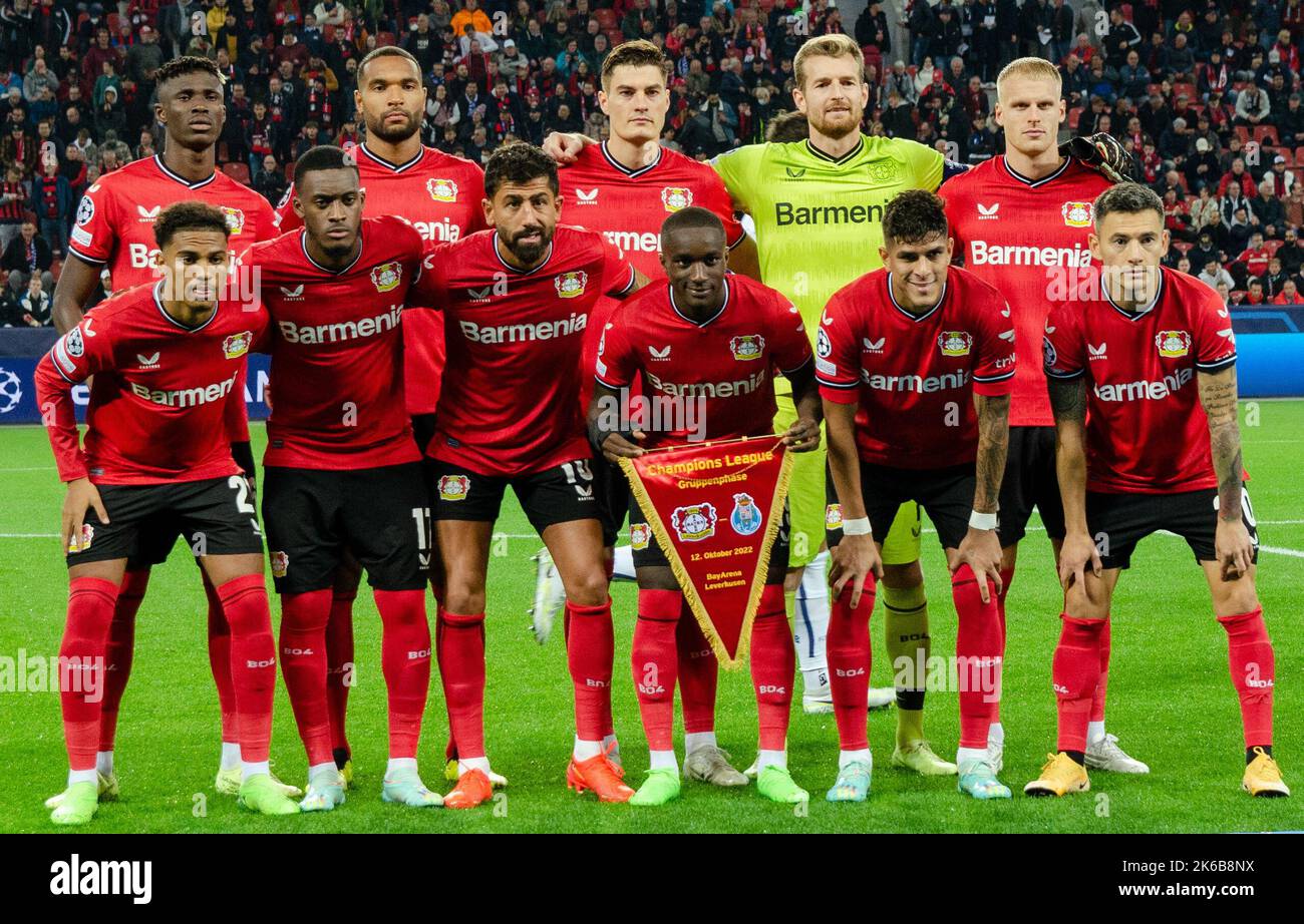Leverkusen, North RhineWestphalia, Germany. 12th Oct, 2022. The Bayer