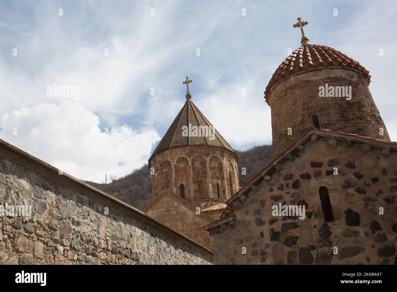 Dadivank monastery, Nagorno-Karabakh (Artsakh) republic Stock Photo