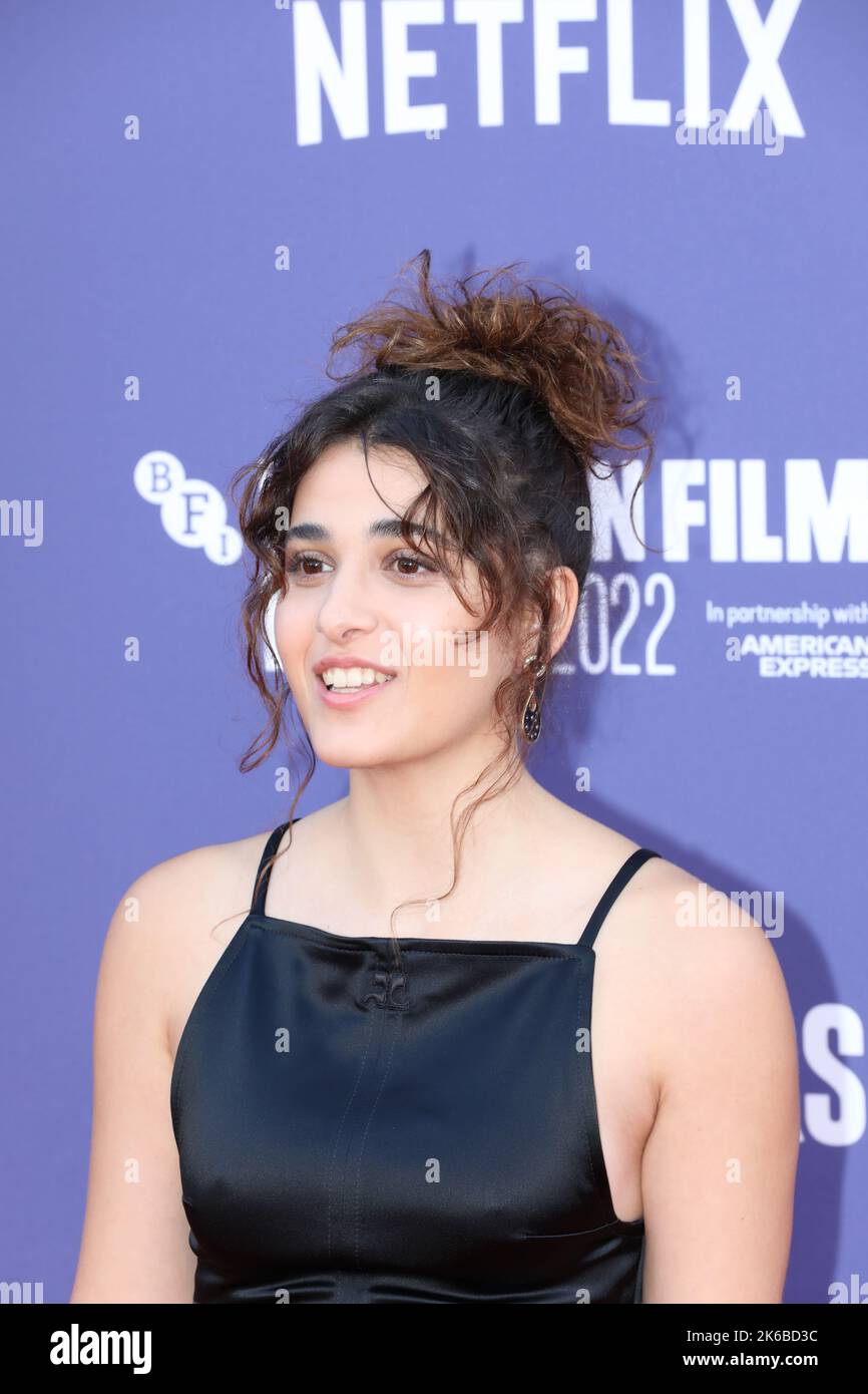 Nathalie Issa attends the film premiere for 'The Swimmers' during the ...