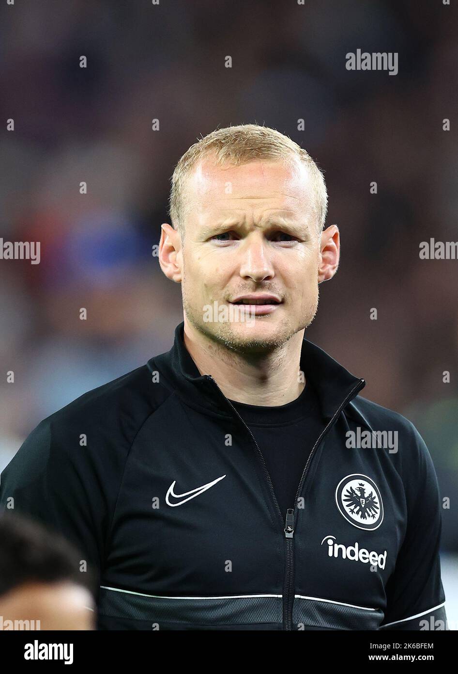 London, UK. 12th Oct, 2022. Sebastian Rode of Eintracht Frankfurt during the UEFA Champions League match at the Tottenham Hotspur Stadium, London. Picture credit should read: David Klein/Sportimage Credit: Sportimage/Alamy Live News Stock Photo
