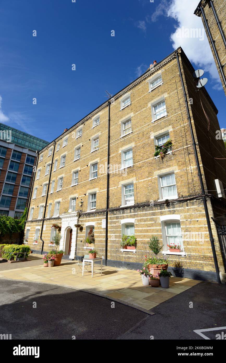 Southwark Street Estate, Peabody Estate, Bankside, Southwark, London, United Kingdom Stock Photo